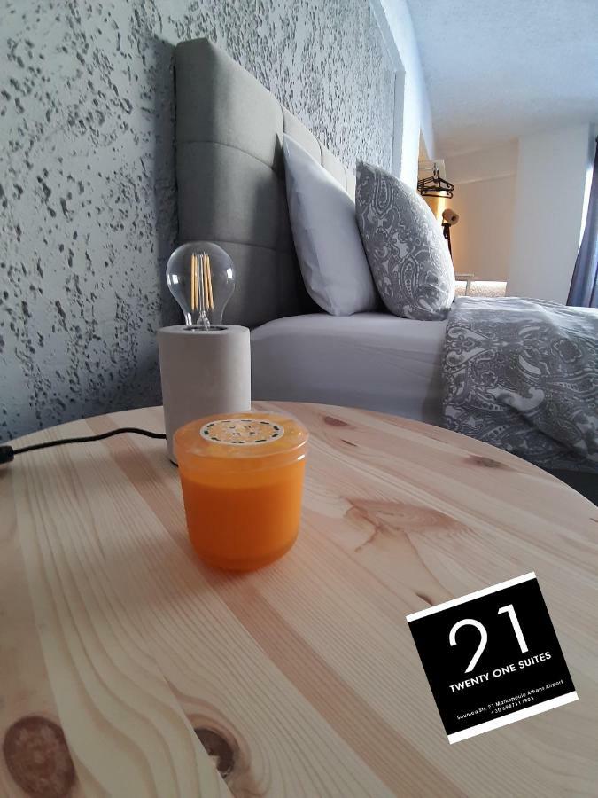 21 Suites Deluxe Stay Near The Airport Markopoulo Mesogaias Bagian luar foto